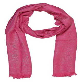 Shimmer Scarf- Dark Pink